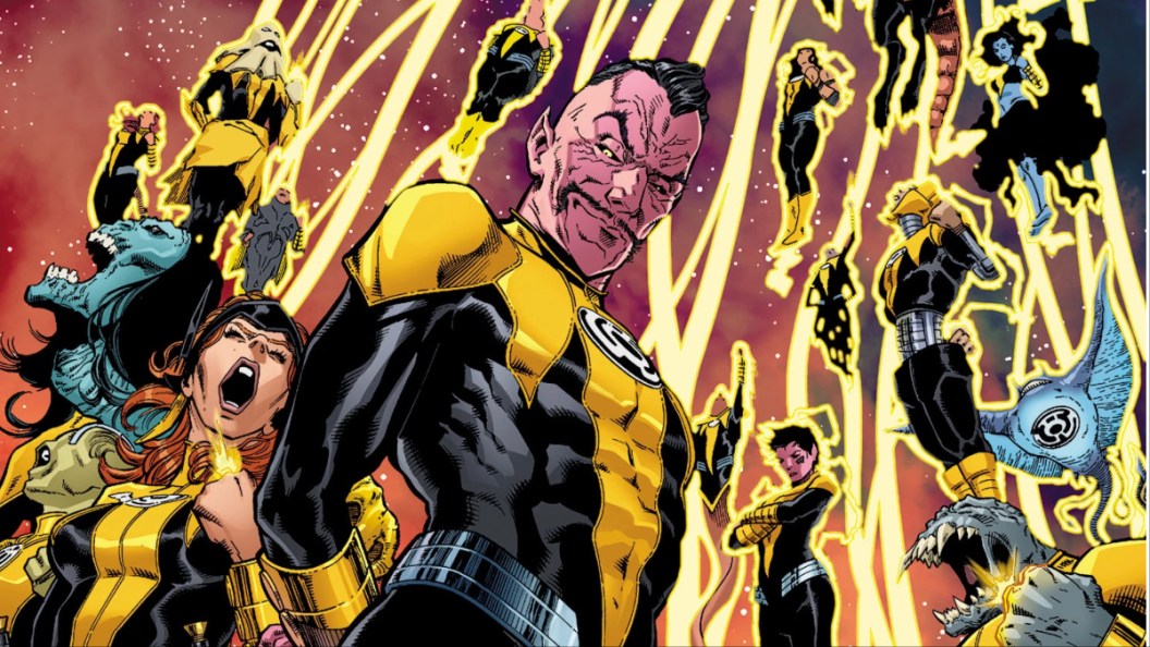The assembled Sinestro Corps