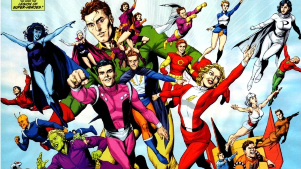 The Silver Age Legion Of Superheroes