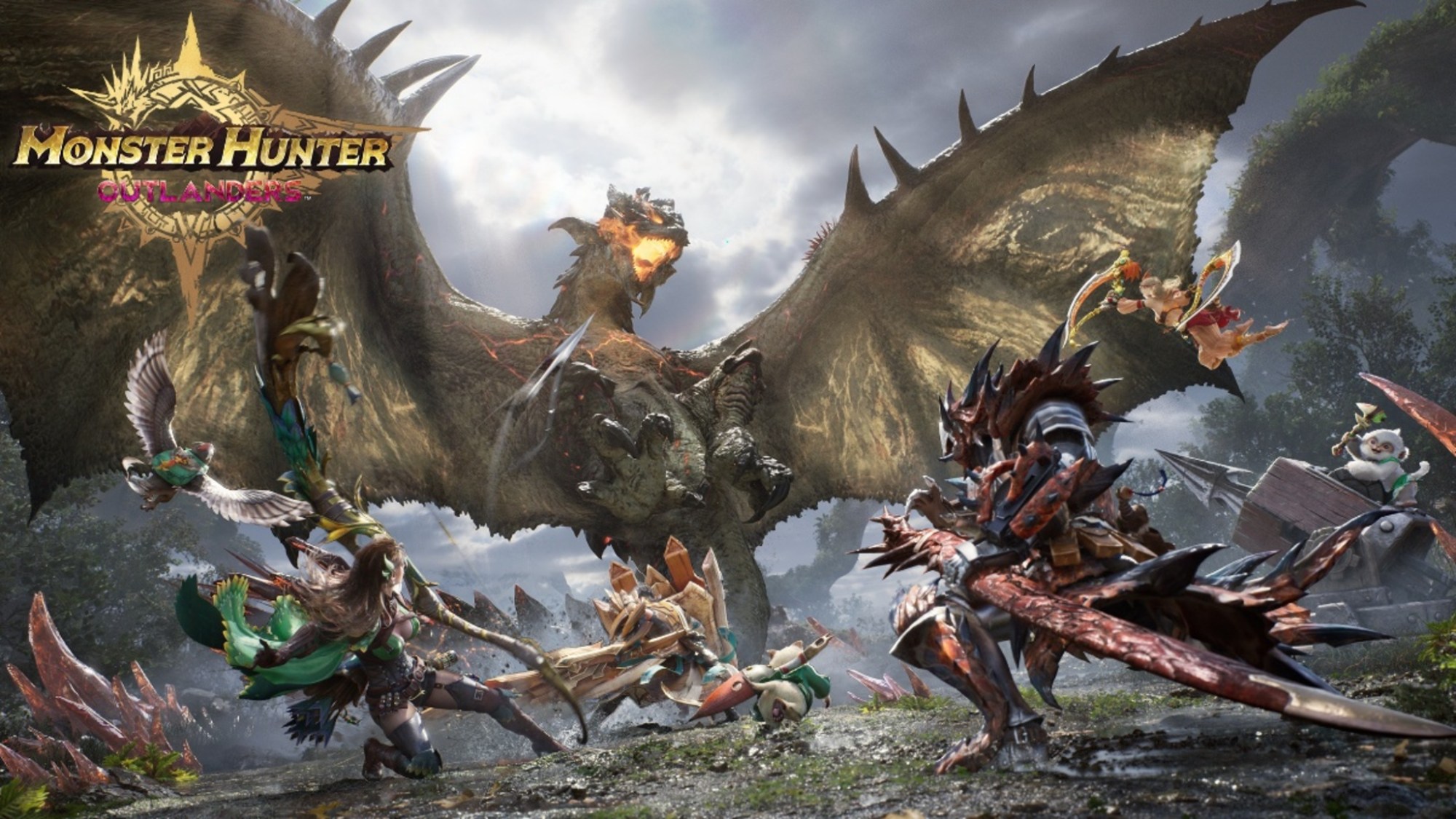 Monster Hunter Outlanders Announced With New Trailer