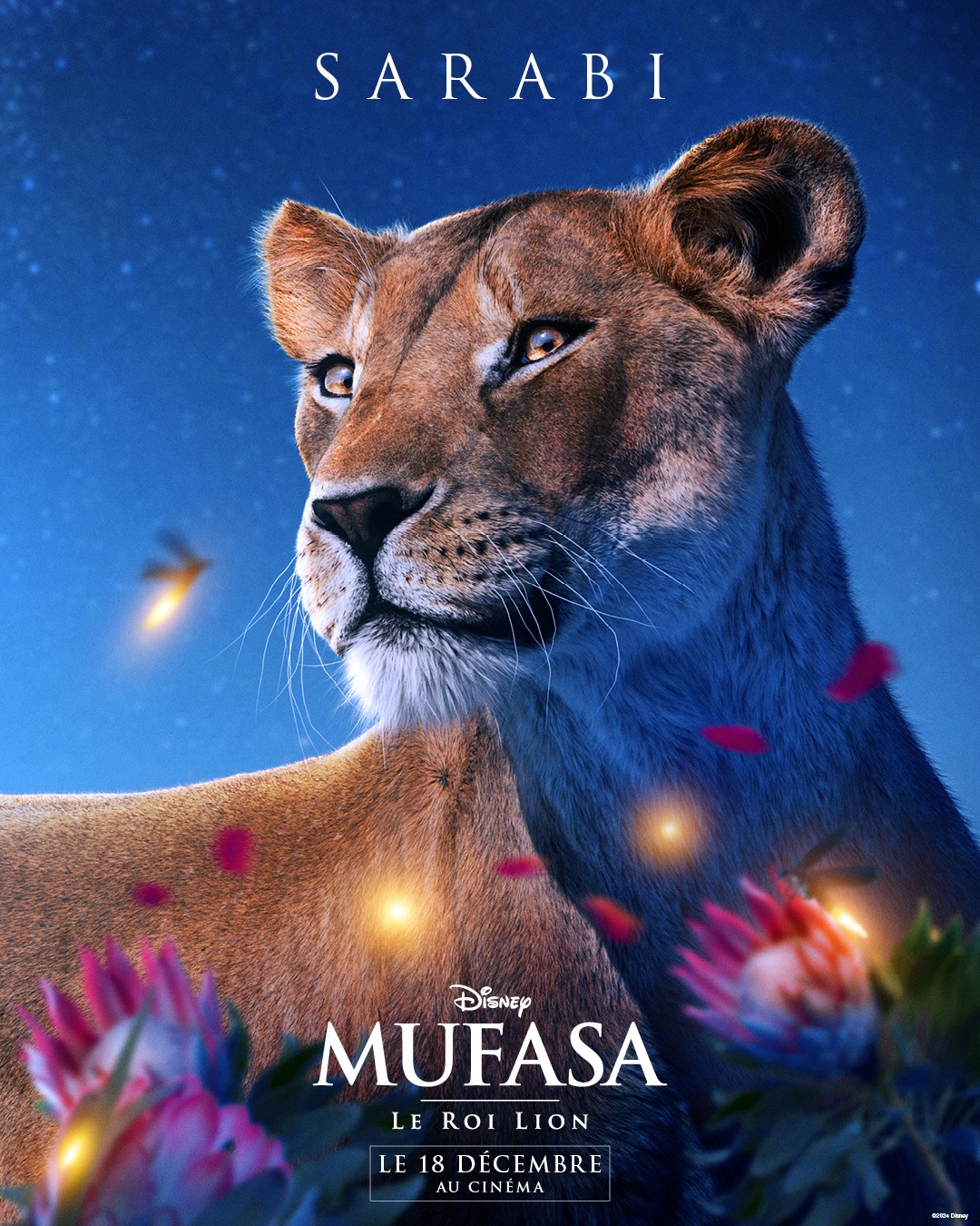 Mufasa: The Lion King Cast Roars Onto 8 New Character Posters