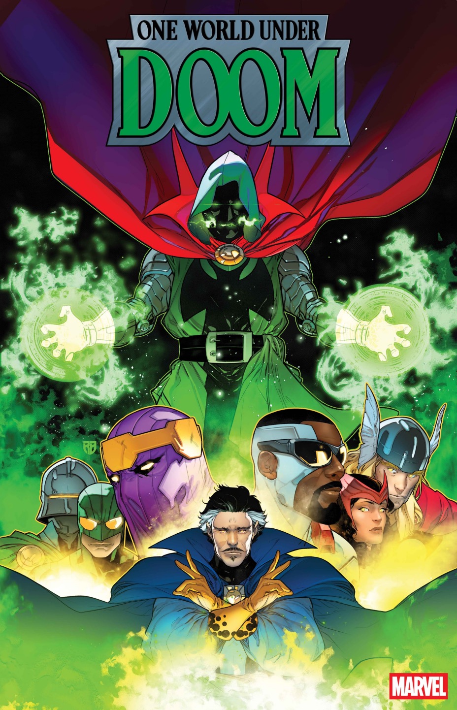 Marvel Previews Doctor Doom’s Reign Over the Marvel Universe in First Look at One World Under Doom #1