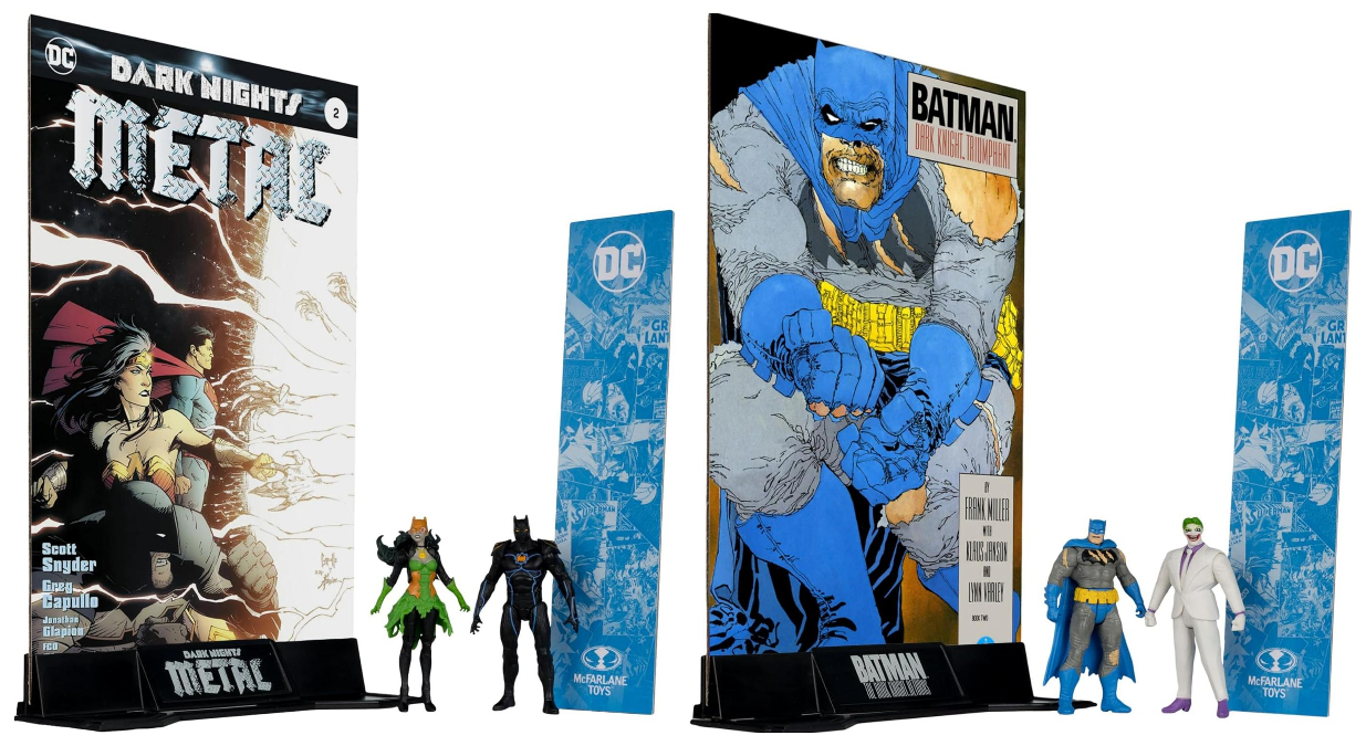 McFarlane Toys Launches New Batman Page Punchers 2-Packs