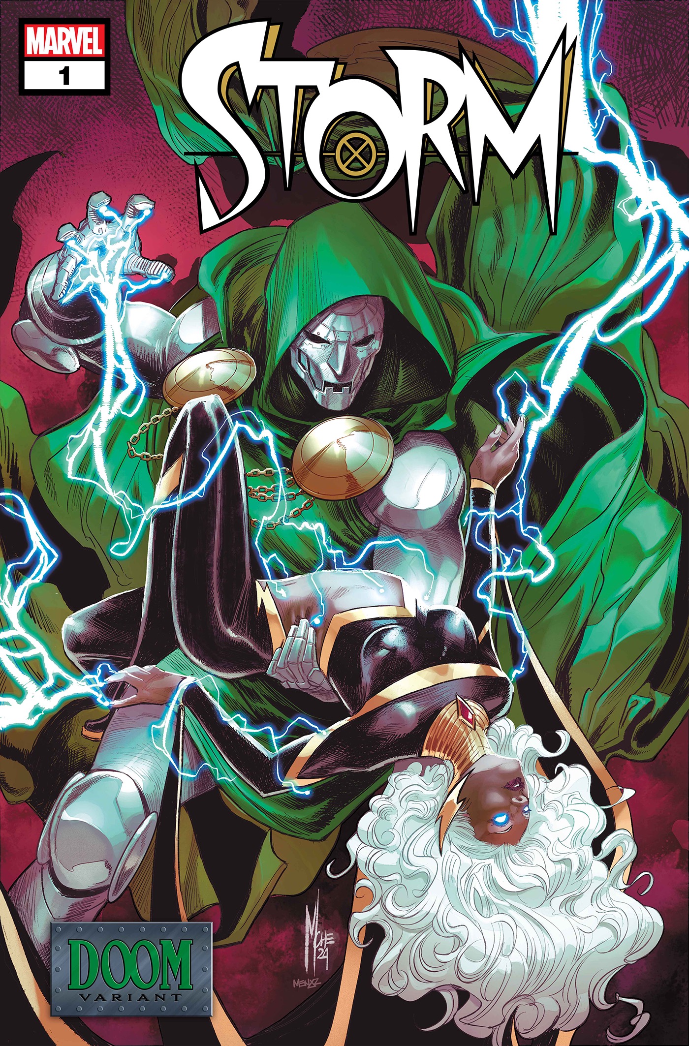 Doctor Doom Courts Storm and Crushes the Fantastic Four in the Lead-up to One World Under Doom