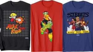 SEGA Drops Retro T-Shirt Line at Amazon