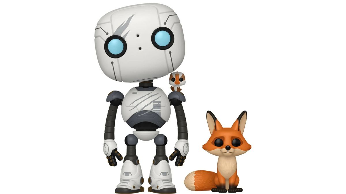 В набор Wild Robot Funko Pop входят Роз, Брайтбилл и Финк.