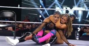 Watch: WWE’s Jaida Parker Just Brutally Smashed a Brick in Lola Vice’s Face at NXT 2300