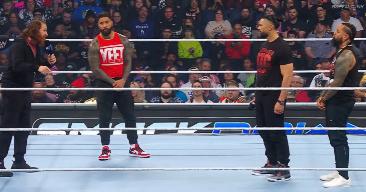 WWE’s Sami Zayn Confronts Roman Reigns on SmackDown, But Reunion Isn’t Happening