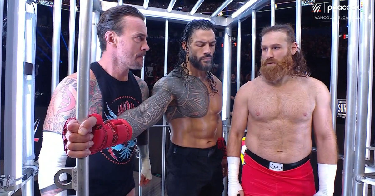 WWE’s OG Bloodline gets WarGames Win Despite Roman Reigns and CM Punk Clash