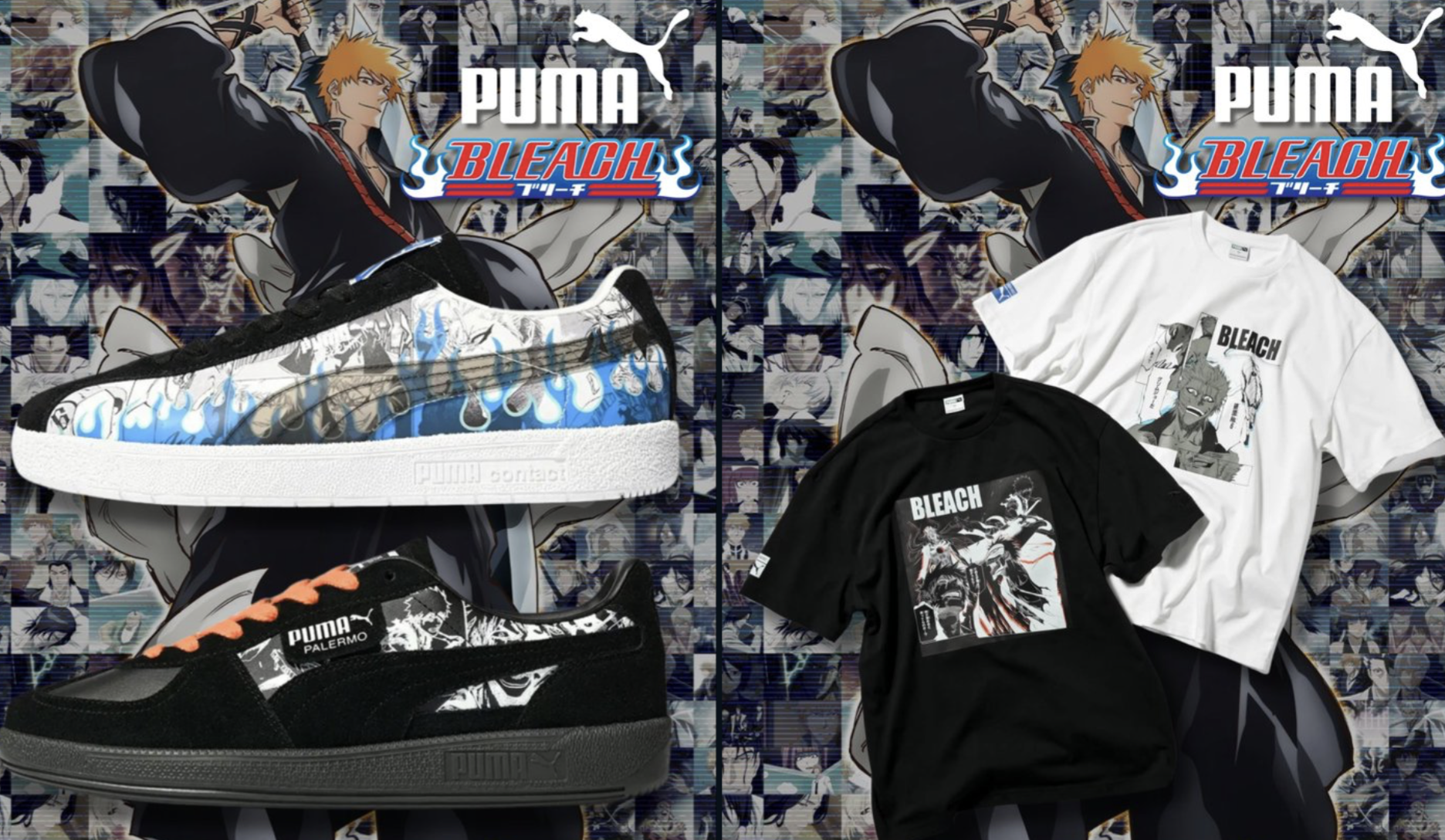 Bleach x Puma Shares First Look at Sick Sneaker Collaboration