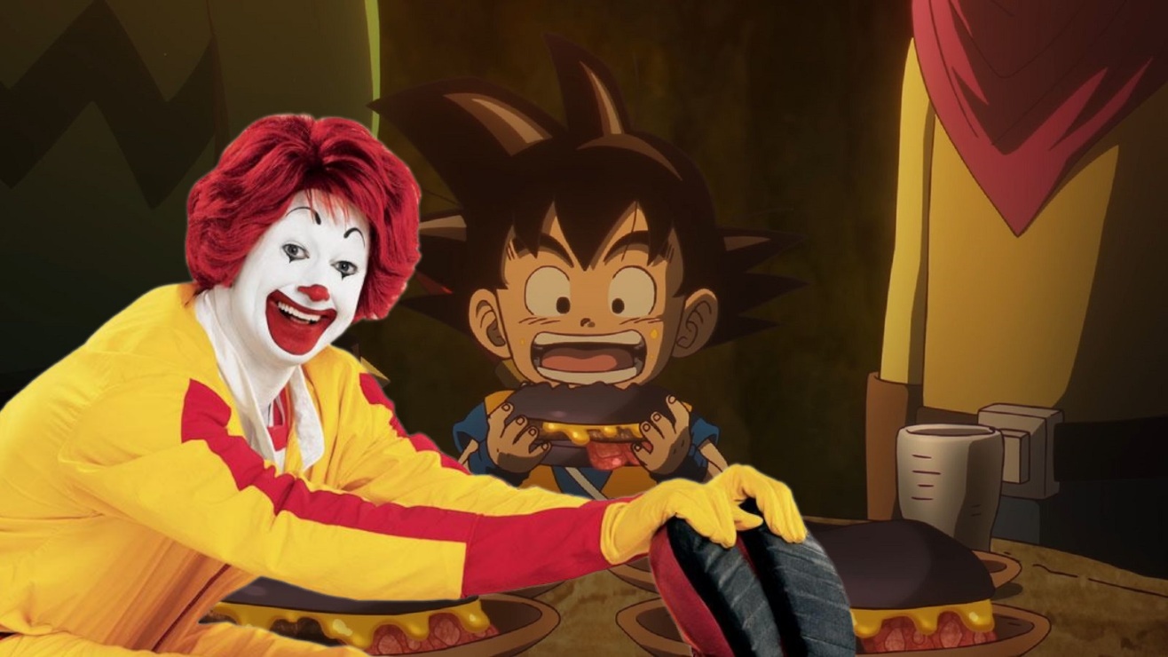 Dragon ball daima comparte un nuevo y sabroso vistazo a la colaboraci n con mcdonalds 1