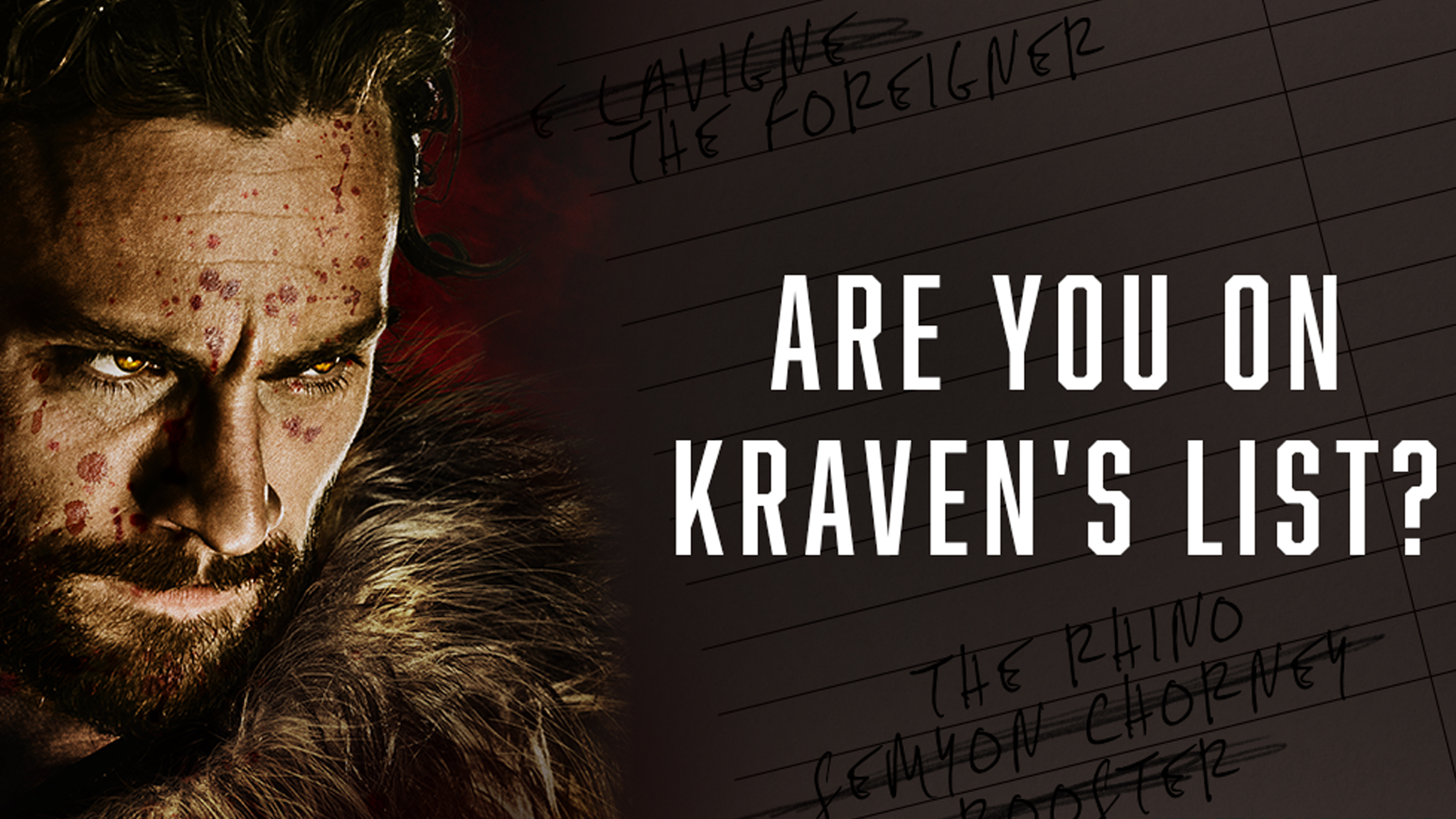 Kraven the Hunter Announces Ultimate Movie Hunt Sweepstakes