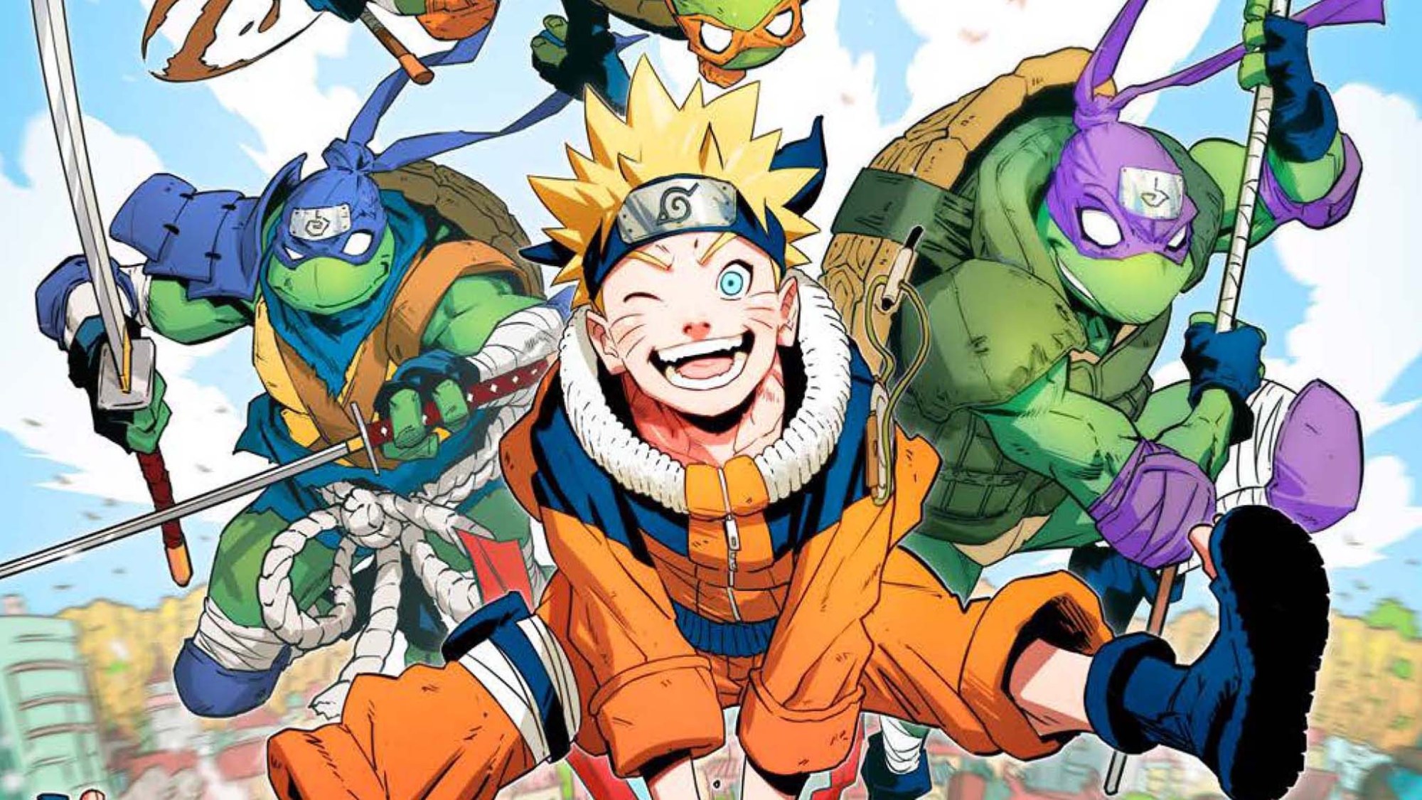 Crossover de tortugas ninja mutantes adolescentes x naruto revela la importante misi n del equipo 7 1