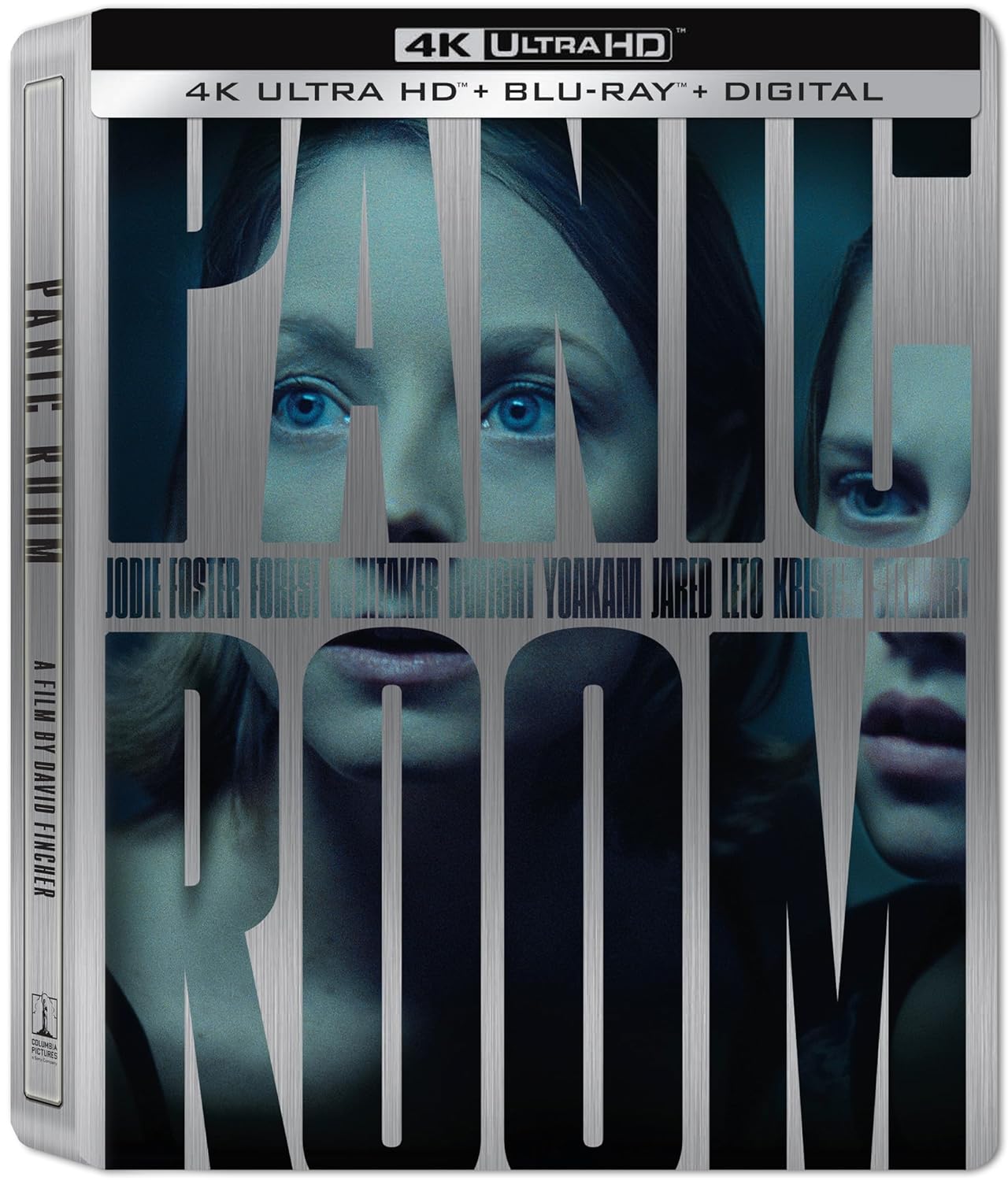 Panic Room and The Social Network 4K Blu-ray Steelbooks Now Available