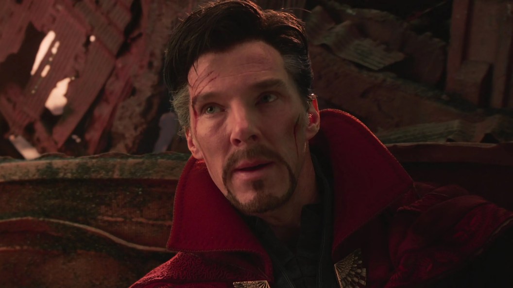 Benedict Cumberbatch as Doctor Strange in Avengers Infinity War