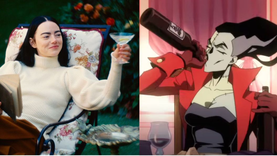 Emma Stone as Bella Baxter in Yorgo Lanthimos Poor Things and The Bride in Creature Commandos
