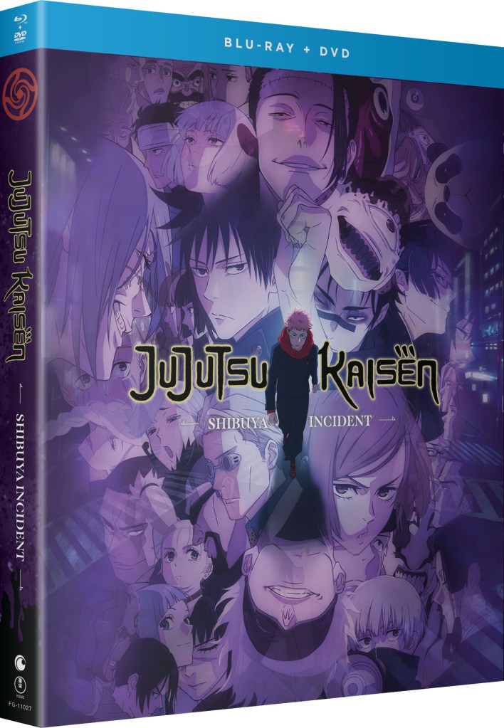 Jujutsu kaisen Shibuya Incident Arc Blu-ray cover