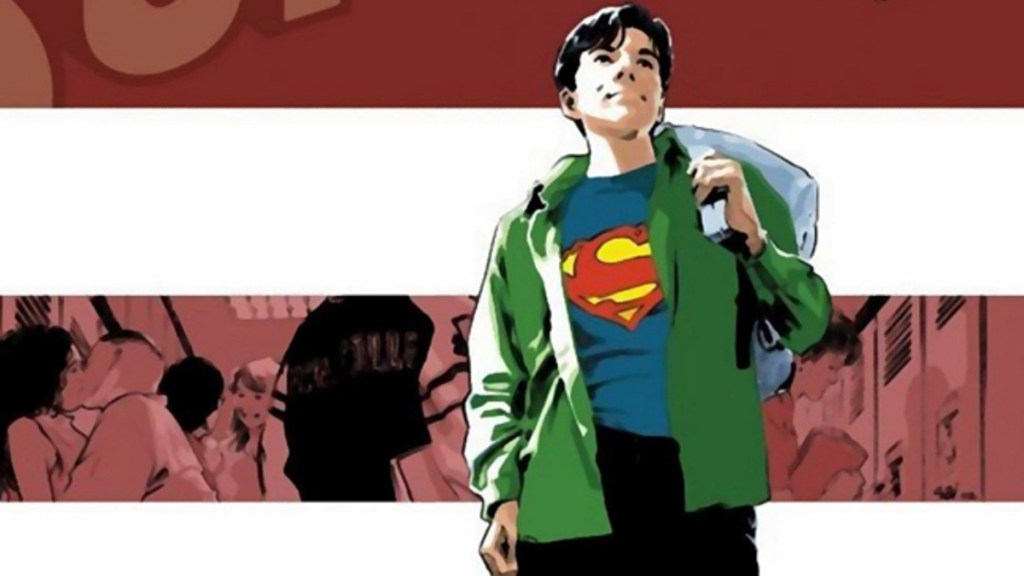 A young Superman from the cover of Superman: Secret Identity