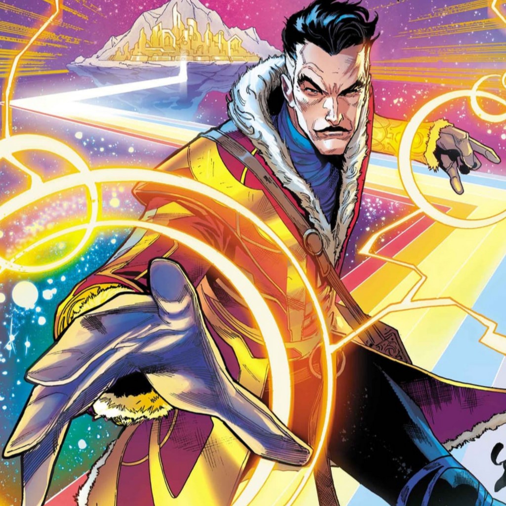 Doctor Strange con su nuevo disfraz