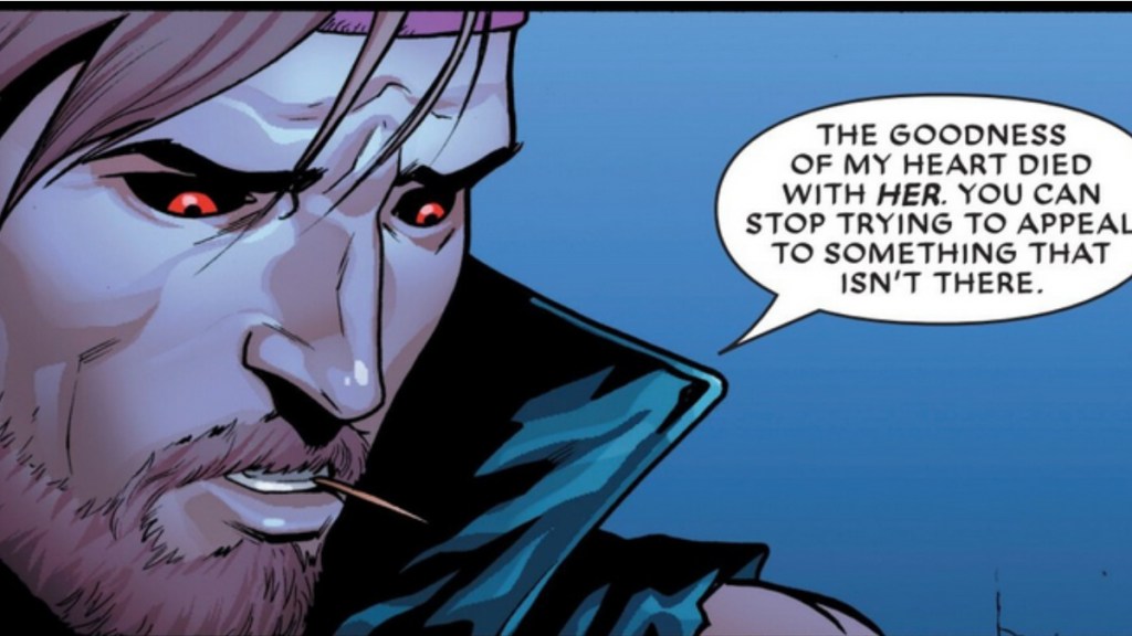 Gambit talking about losing Rogue in T.V.A. #1