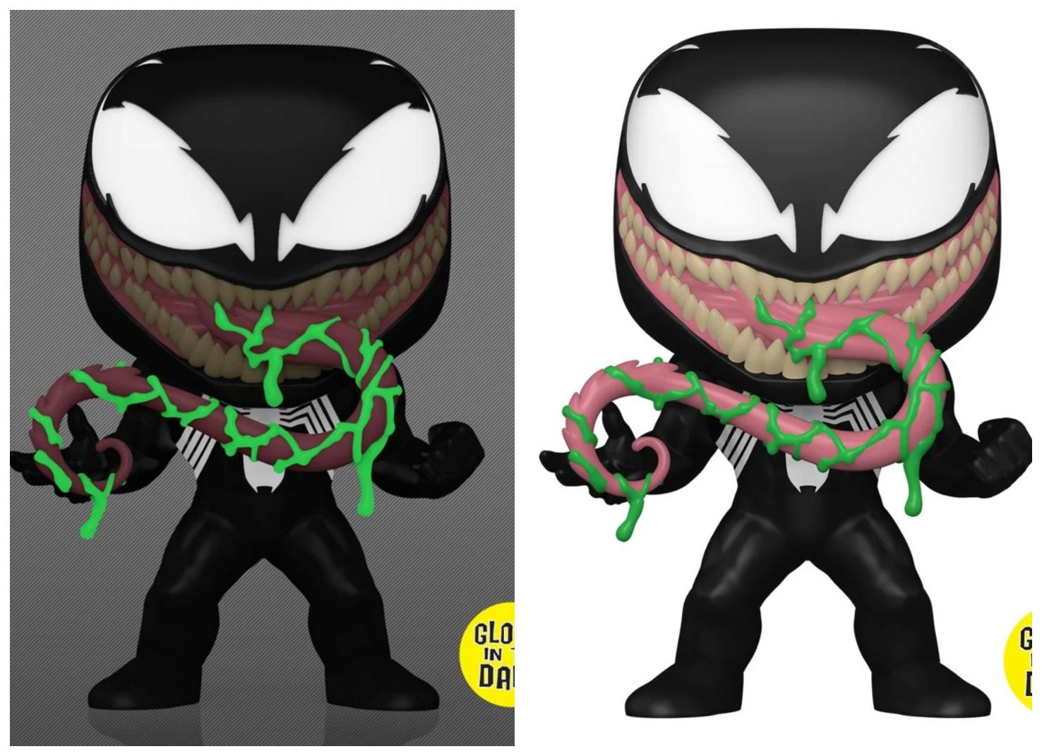 New Marvel Funko Pops: Venom Exclusive and The Leader First Look From Captain America 4