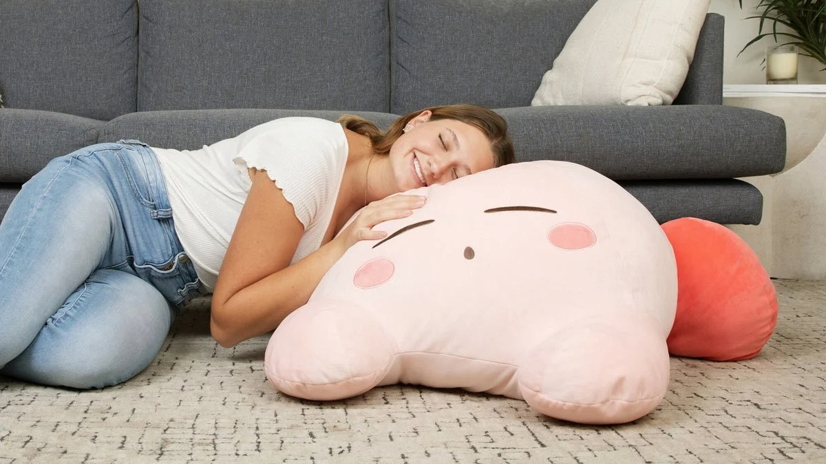 This Giant Sleeping Friend Kirby Plush Is a 1500 Piece Limited Edition