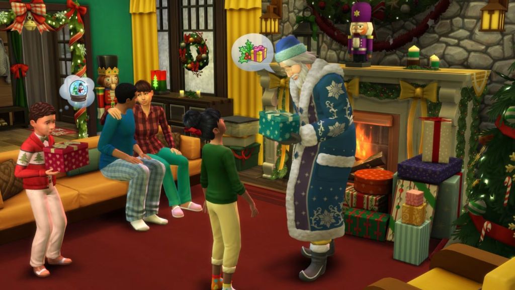 Sims 4 Father Christmas