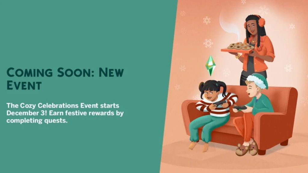 Sims 4 Holiday Live Event Banner