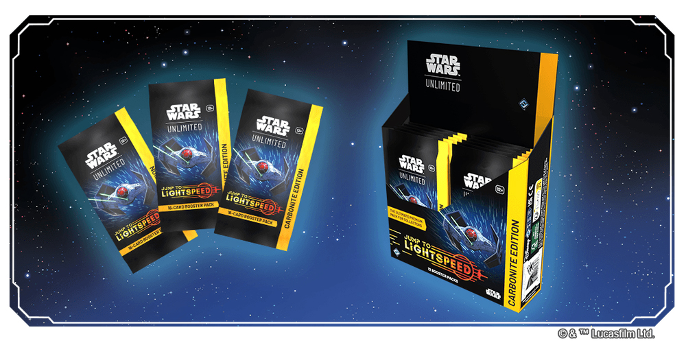 Star Wars Unlimited Reveals Jump to Lightspeed First Look and Limited Edition Boosters Details