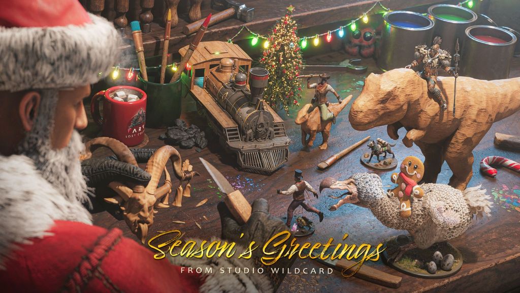 Studio Wildcard Ark Survival Ascended Holiday Card