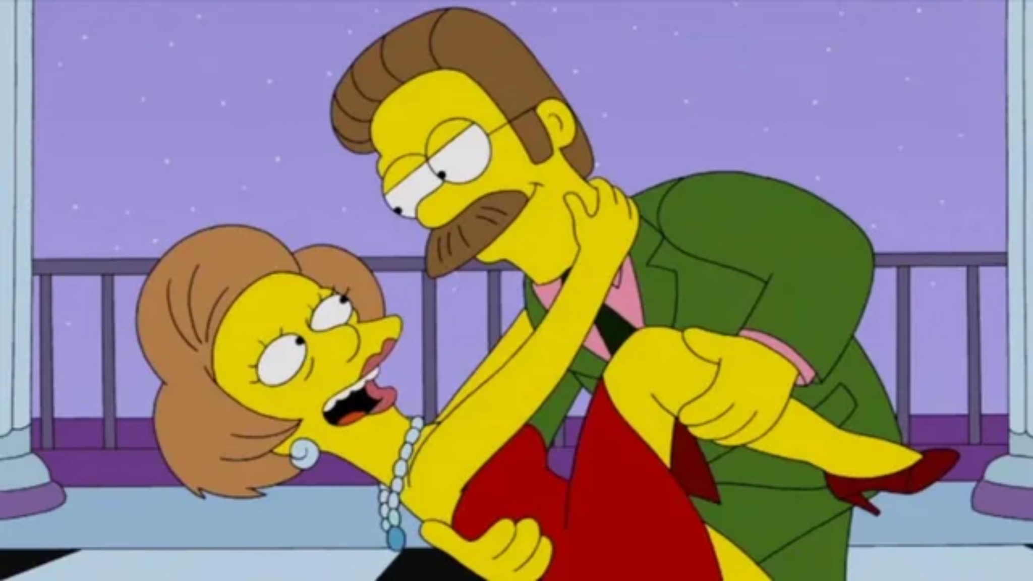 The Simpsons Christmas Special Finally Addresses One of Ned’s Most Tragic Issues