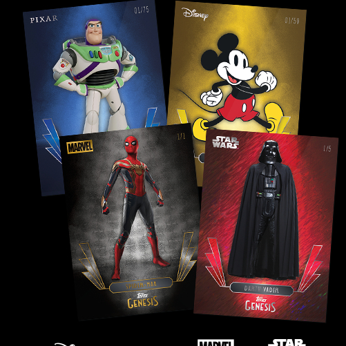 Disney Genesis Topps Cards Drop January 1st