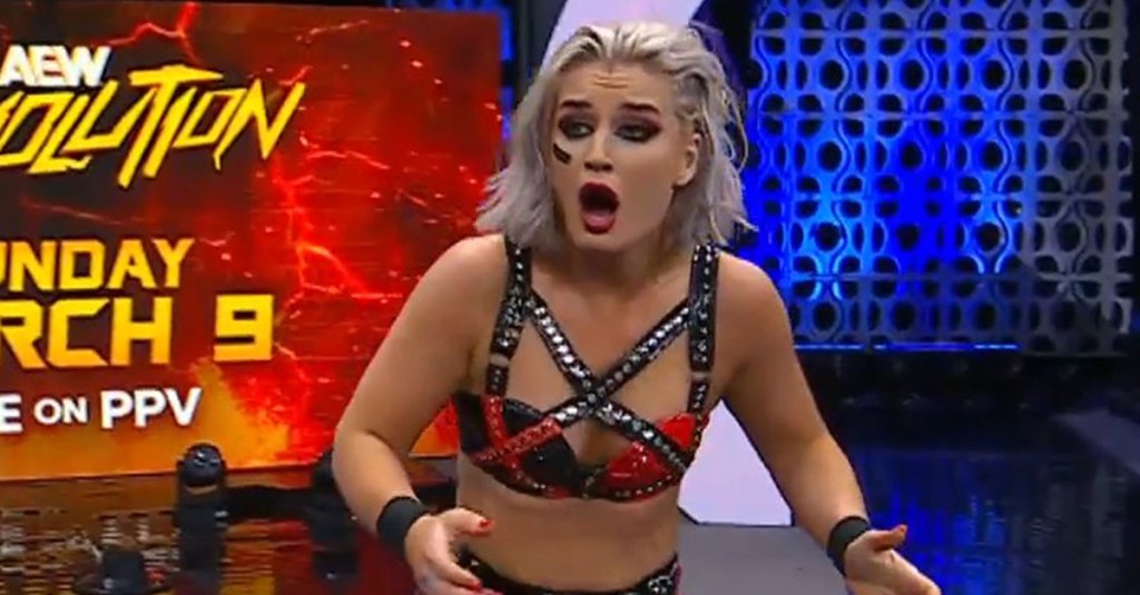 Toni Storm winning on AEW Dynamite