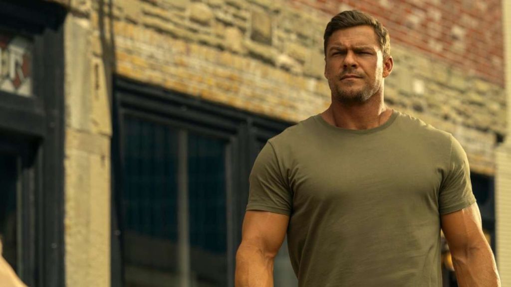 Alan Ritchson a Reacher