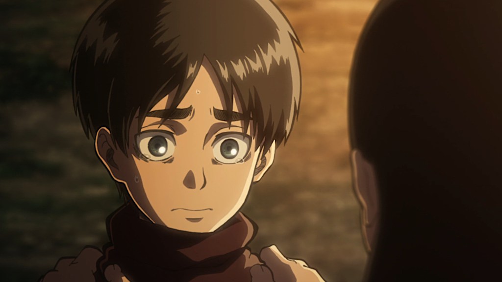 Ataque a los Titanes temporada 1 episodio 6 Eren