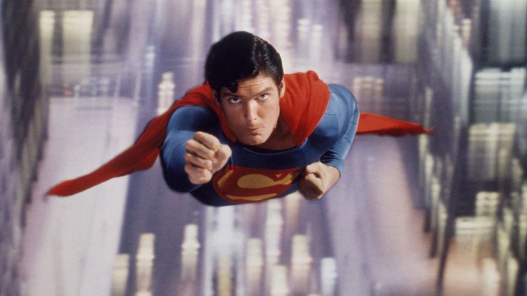 Christopher Reeve as the Man of Steel in Richard Donner's Superman