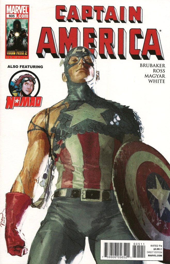 Cover of Captain America #605, the beginning of the Reborn storyline