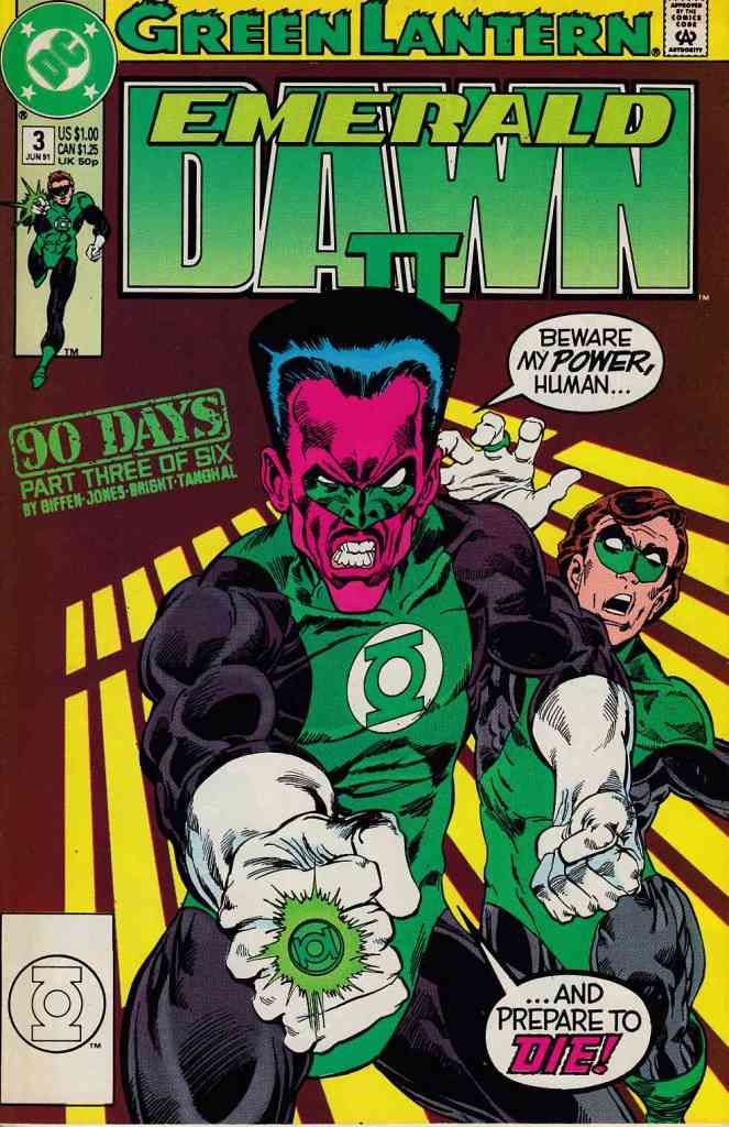 Portada de Green Lantern Emerald Dawn II # 3