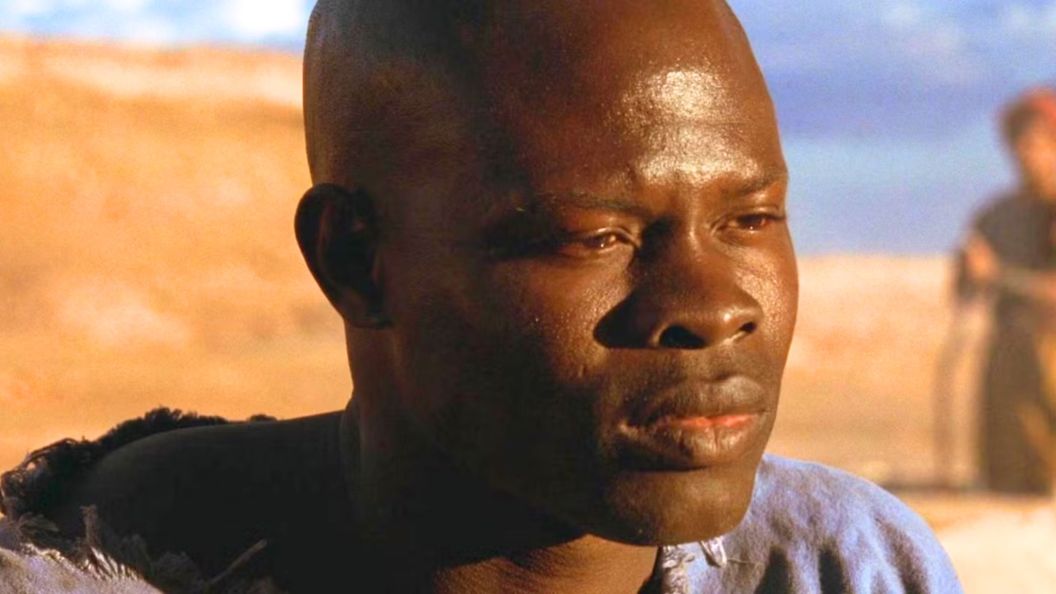 Djimon Hounsou as Juba in Riddley Scott's Gladiator