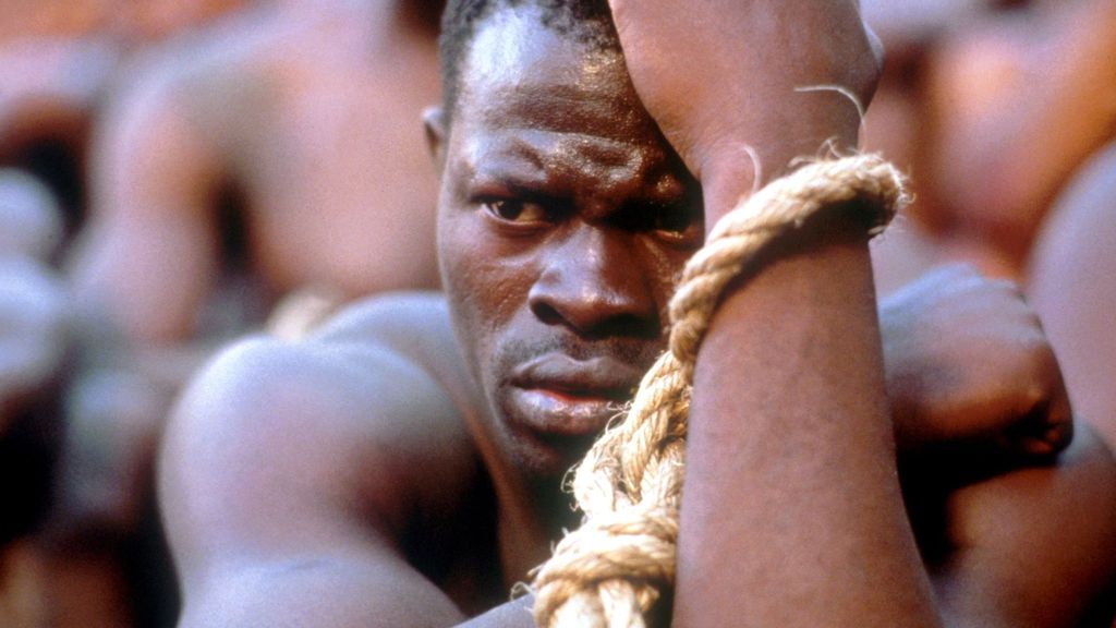 Djimon Hounsou in Amistad