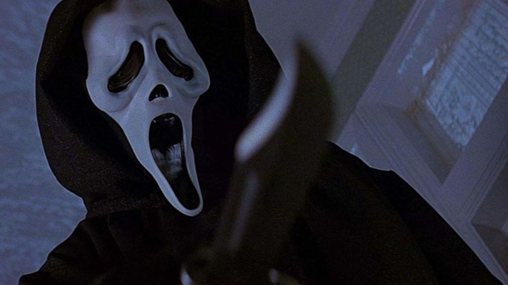 Ghostface in Wes Craven's Scream