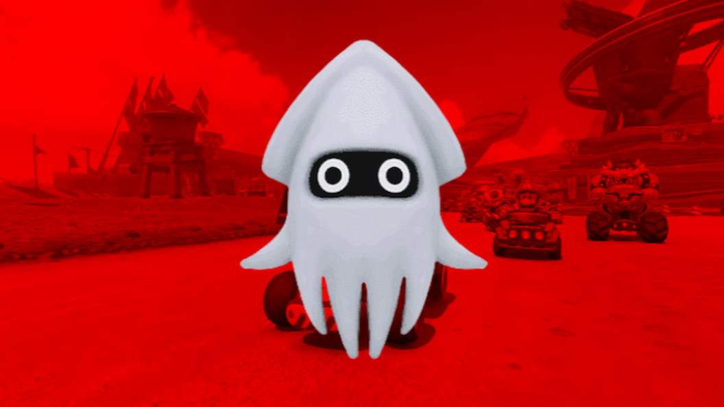 Mario Kart Blooper Item
