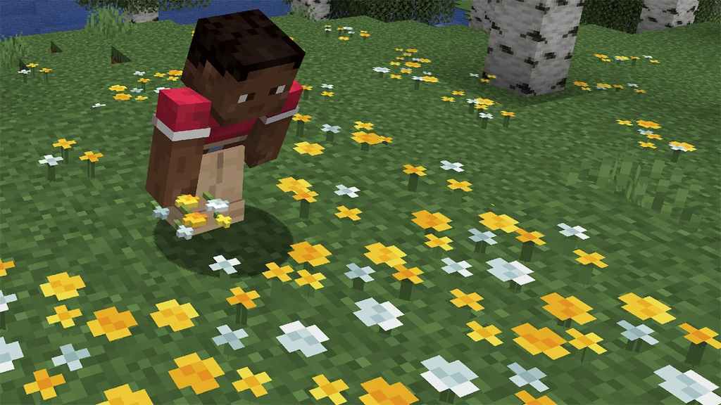 Flores silvestres de Minecraft