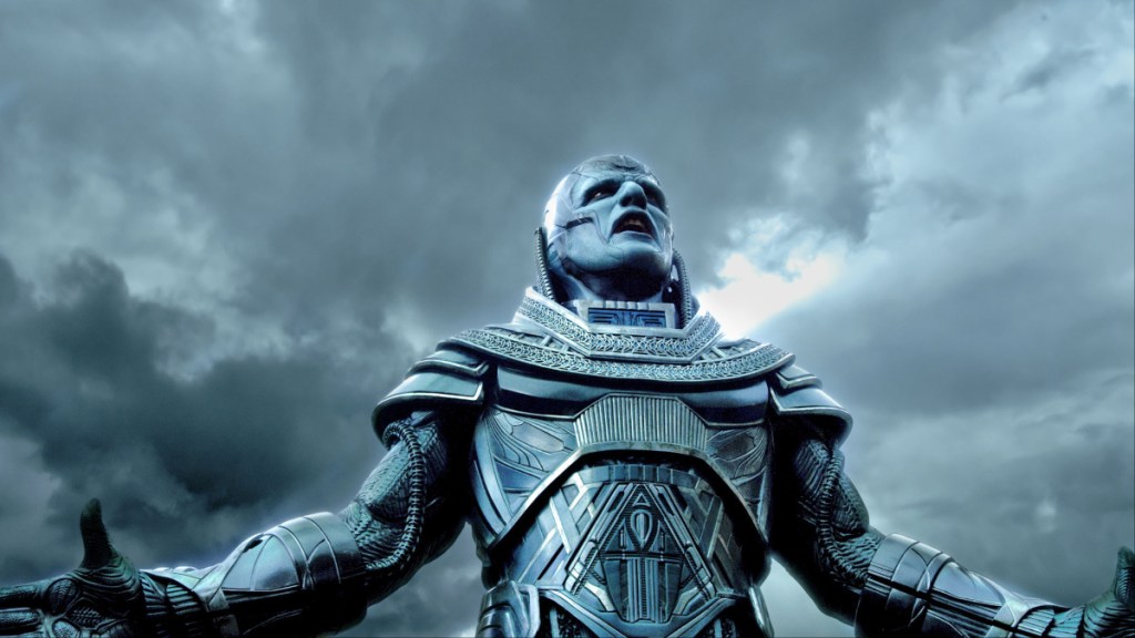 Apocalypse with his arms spread from X-Men: Apocalypse