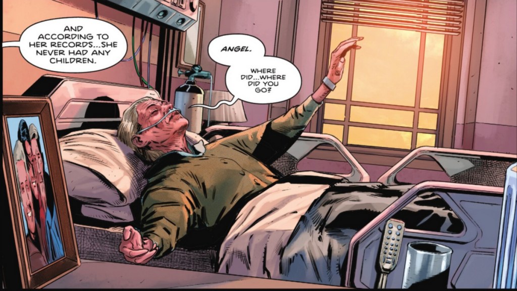 Martha Kent in a nursing home from Absolute Superman #3