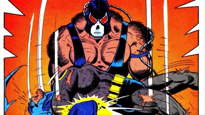 Bane breaks Batman's back in Batman: Knightfall