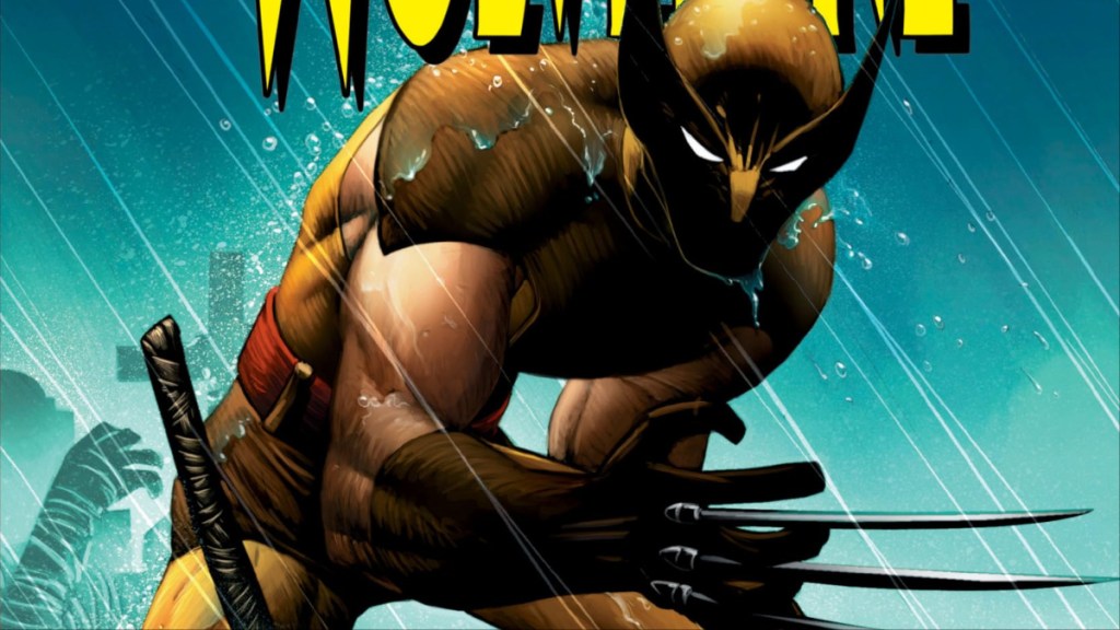 Wolverine in the shadows from the cover of Enemy of the State