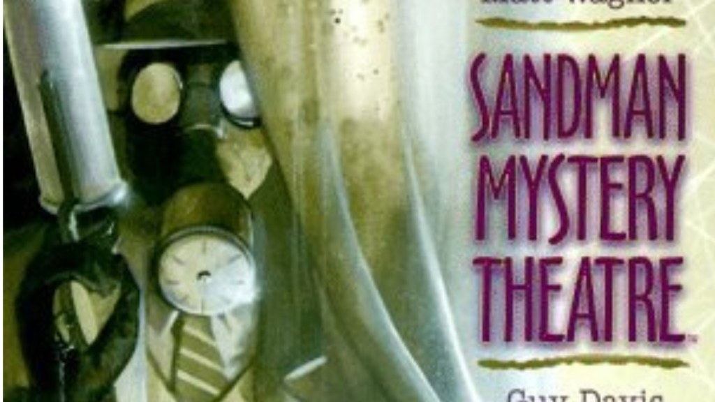 The Sandman on the cover of Sandman Mystery Theatre