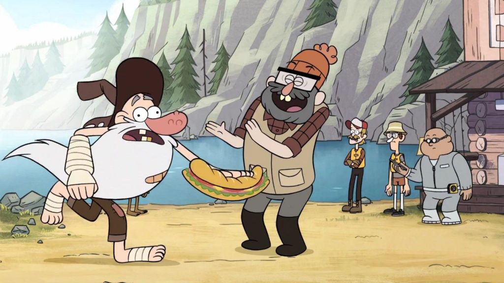 Old Man McGucket como vemos en la temporada 1 Episodio 2 de Gravity Falls