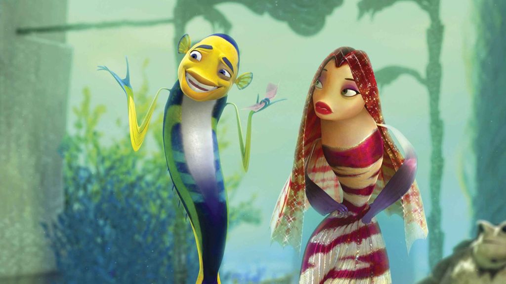 Oscar and Lola in Shark Tale