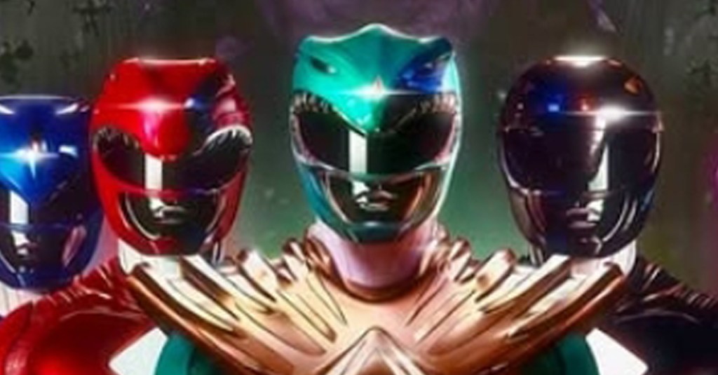 Mighty Morphin Power Rangers artwork by Carlos Dattoli, Green Ranger, Red Ranger, Black Ranger, and Blue Ranger